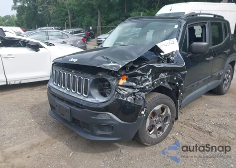 2017 Jeep Renegade Sport Fwd from USA, damaged, VIN ZACCJAAB4HPF43230